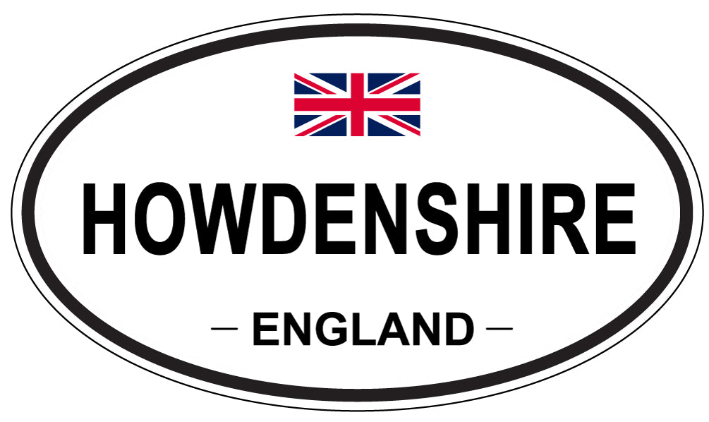 HOWDENSHIRE, ENGLAND - Oval Sticker