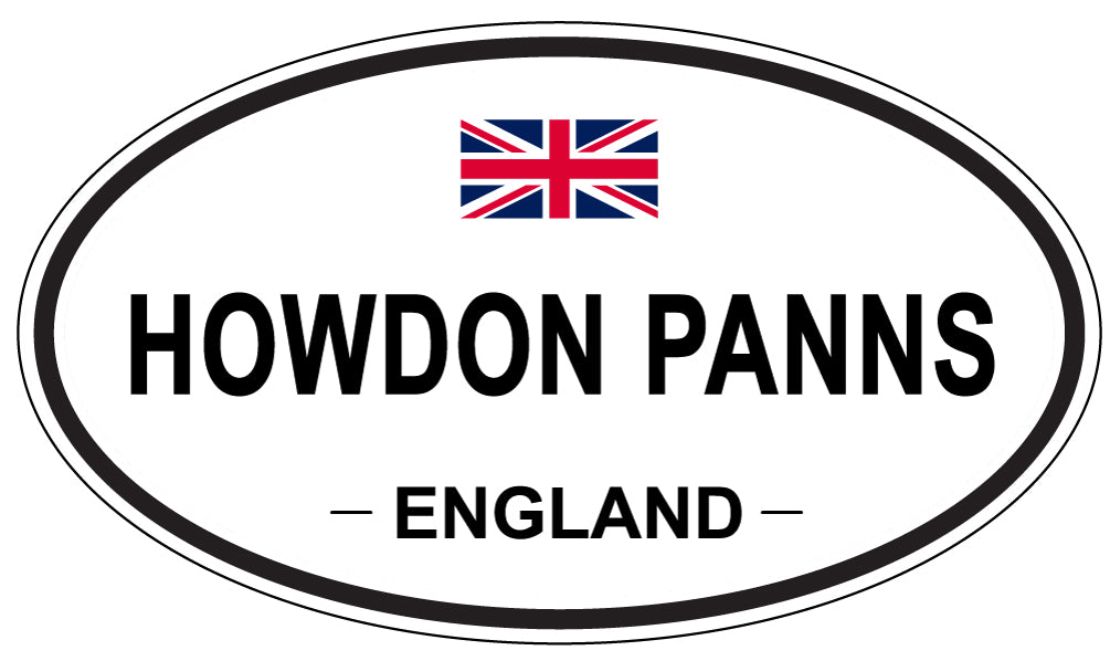 HOWDON PANNS, England - Oval Magnet