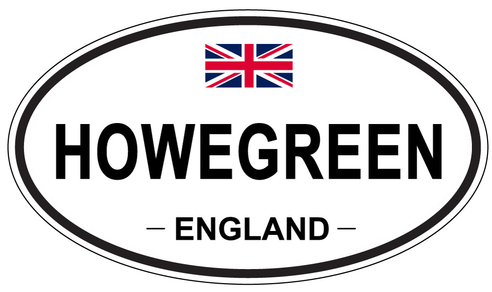 HOWEGREEN, England - Oval Magnet