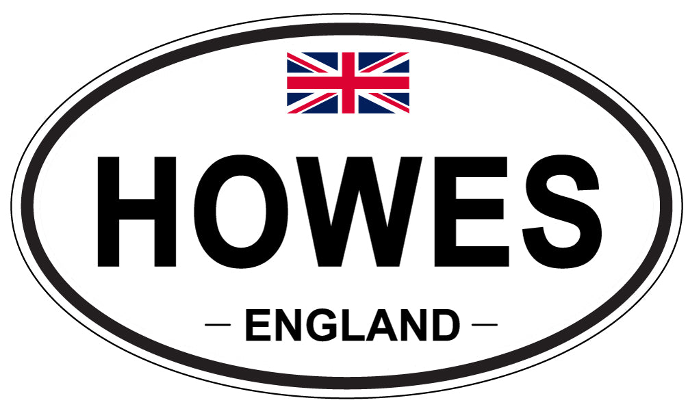 HOWES, England - Oval Magnet