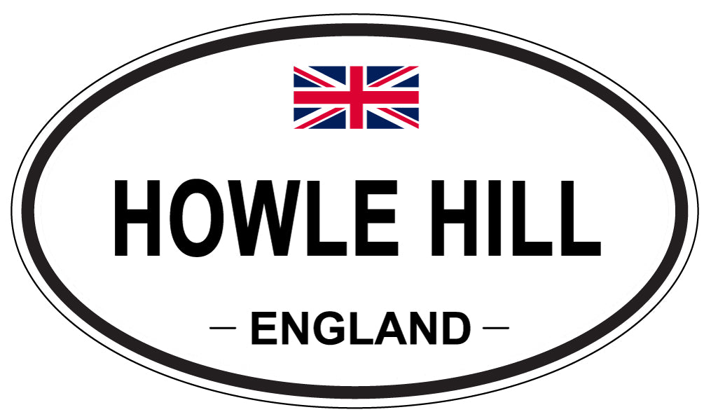 HOWLE HILL, England - Oval Magnet