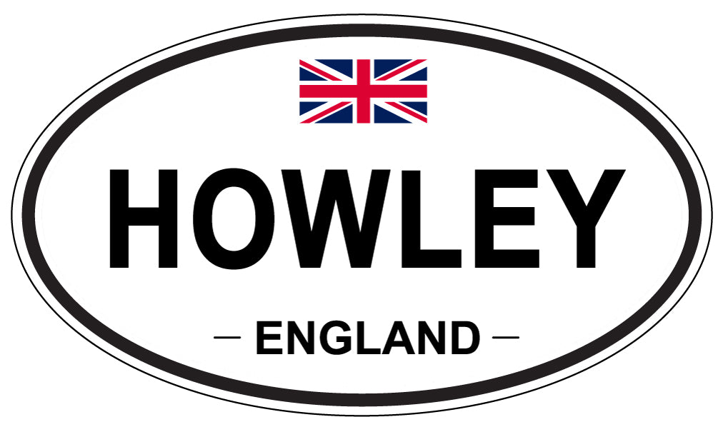 HOWLEY, England - Oval Magnet