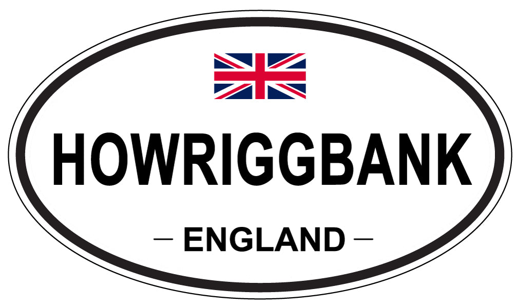 HOWRIGGBANK, England - Oval Magnet