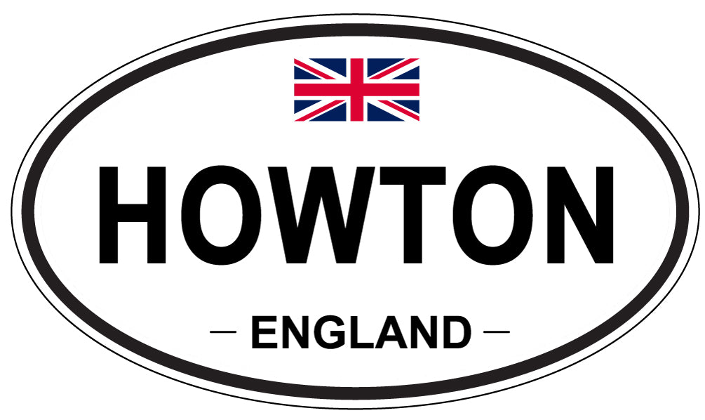 HOWTON, England - Oval Magnet
