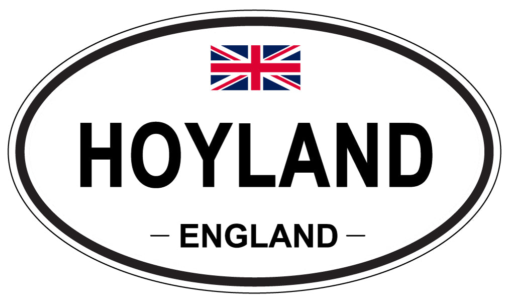 HOYLAND, England - Oval Magnet