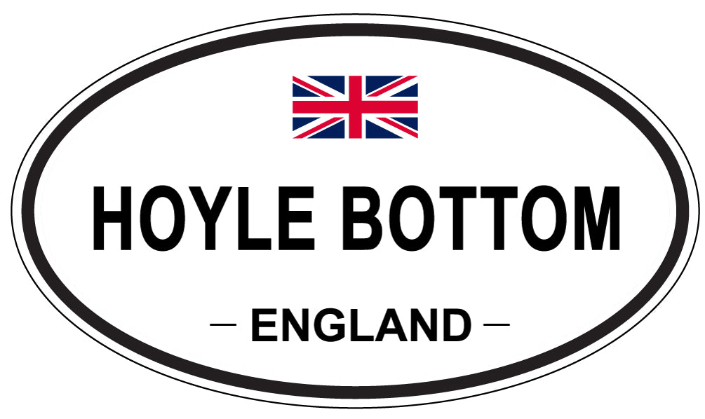 HOYLE BOTTOM, England - Oval Magnet