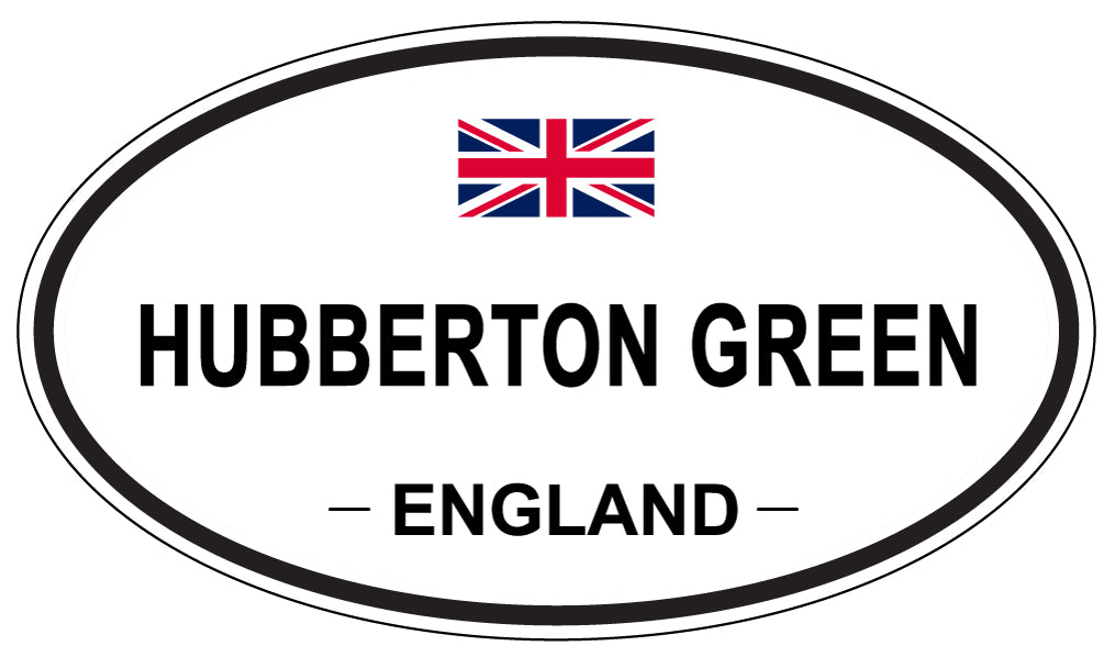 HUBBERTON GREEN, England - Oval Magnet