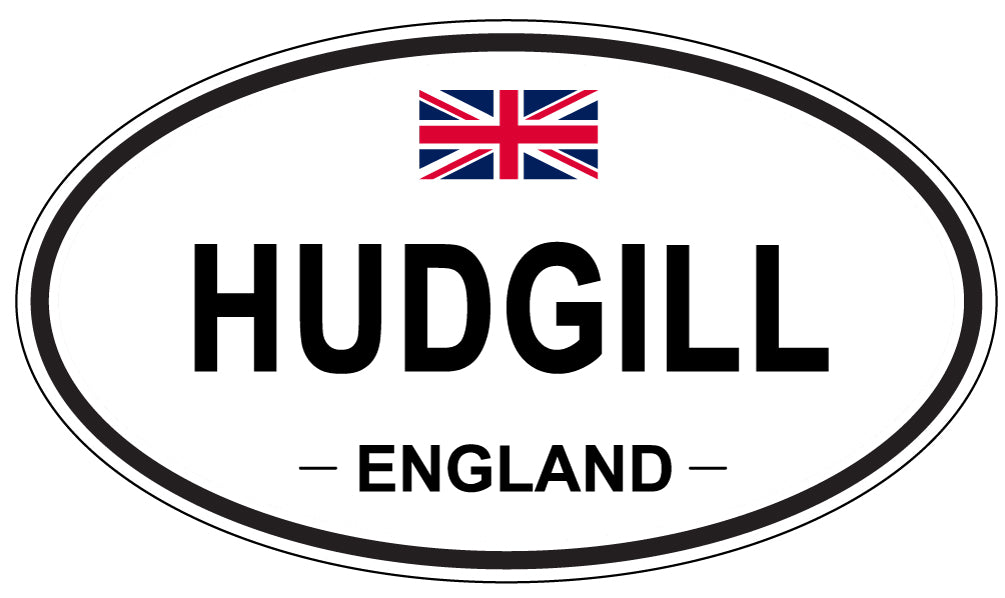 HUDGILL, England - Oval Magnet