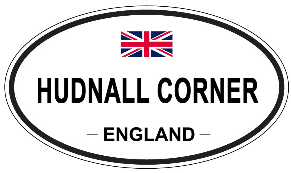 HUDNALL CORNER, England - Oval Magnet