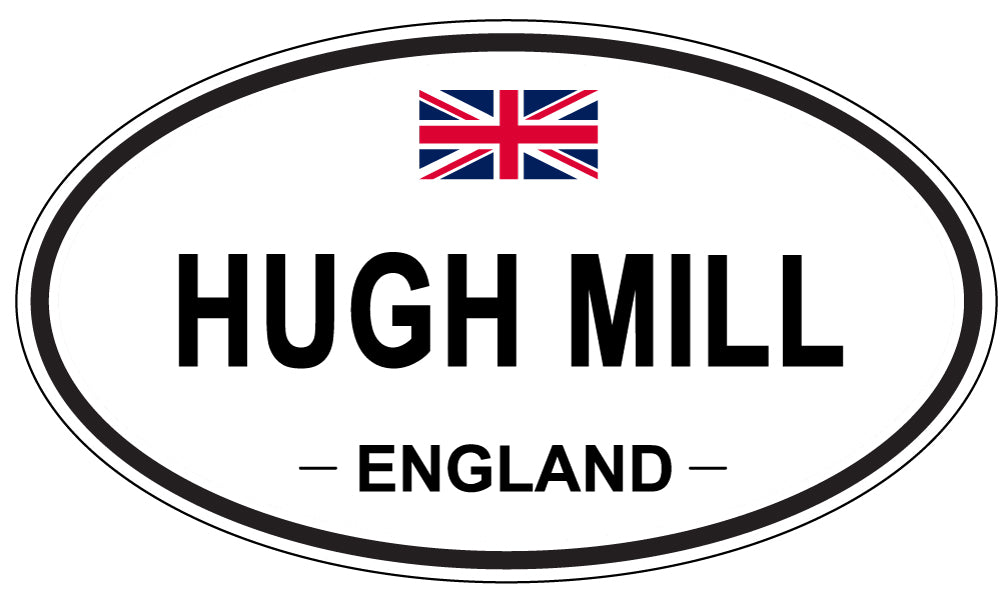 HUGH MILL, England - Oval Magnet
