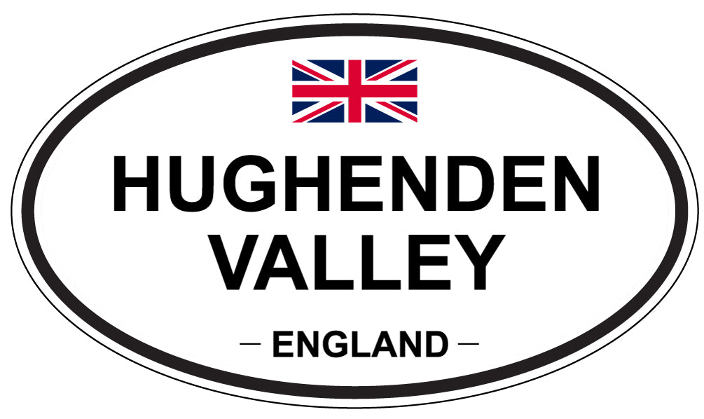 HUGHENDEN VALLEY, England - Oval Magnet