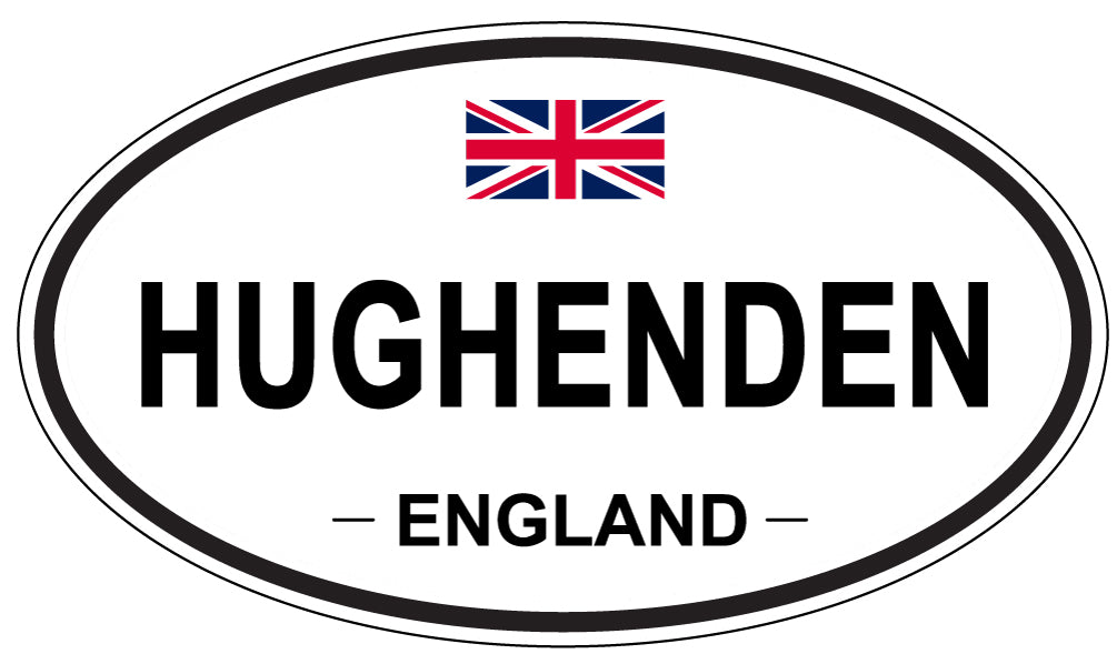 HUGHENDEN, England - Oval Magnet
