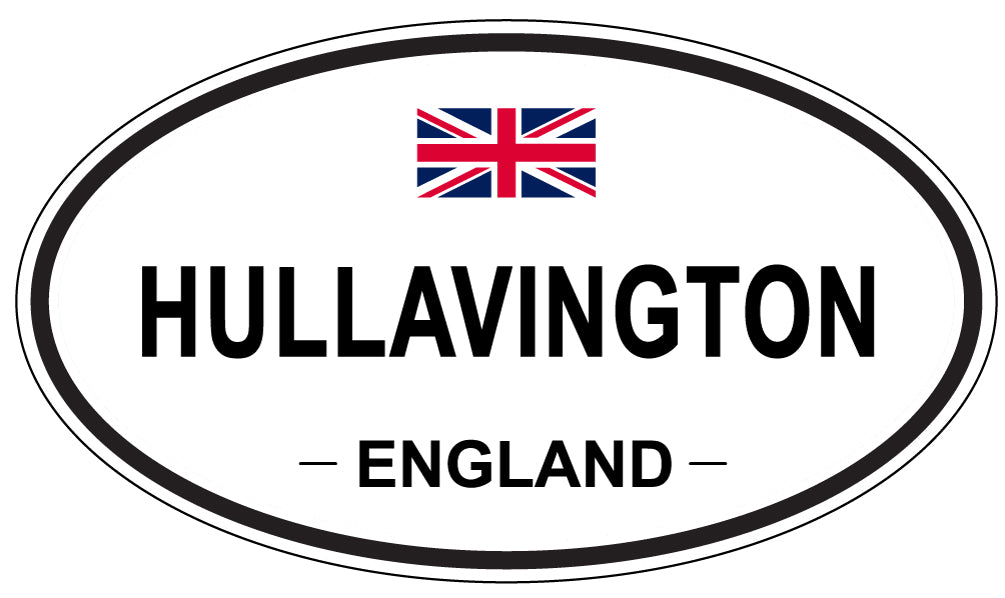 HULLAVINGTON, England - Oval Magnet