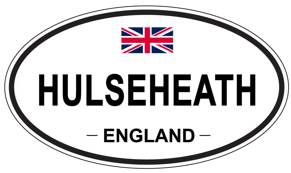 HULSEHEATH, England - Oval Magnet