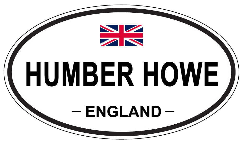 HUMBER HOWE, England - Oval Magnet