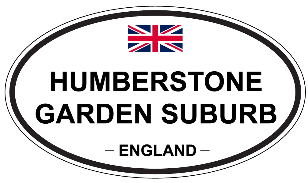 HUMBERSTONE GARDEN SUBURB, England - Oval Magnet