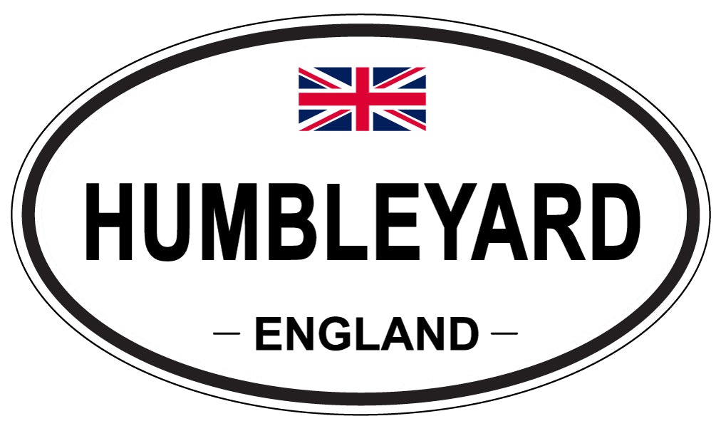 HUMBLEYARD, England - Oval Magnet
