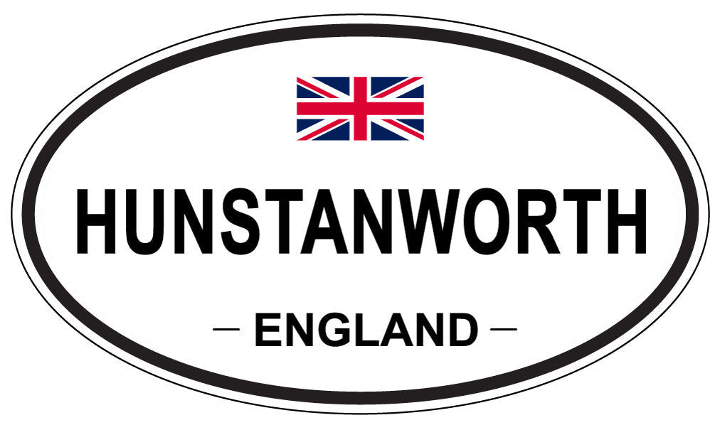 HUNSTANWORTH, England - Oval Magnet