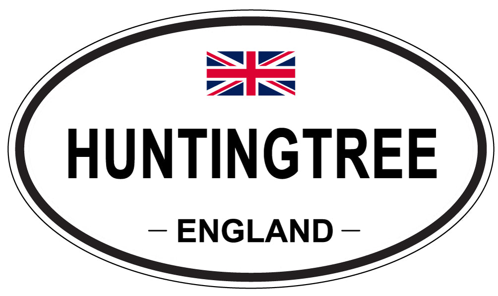 HUNTINGTREE, England - Oval Magnet