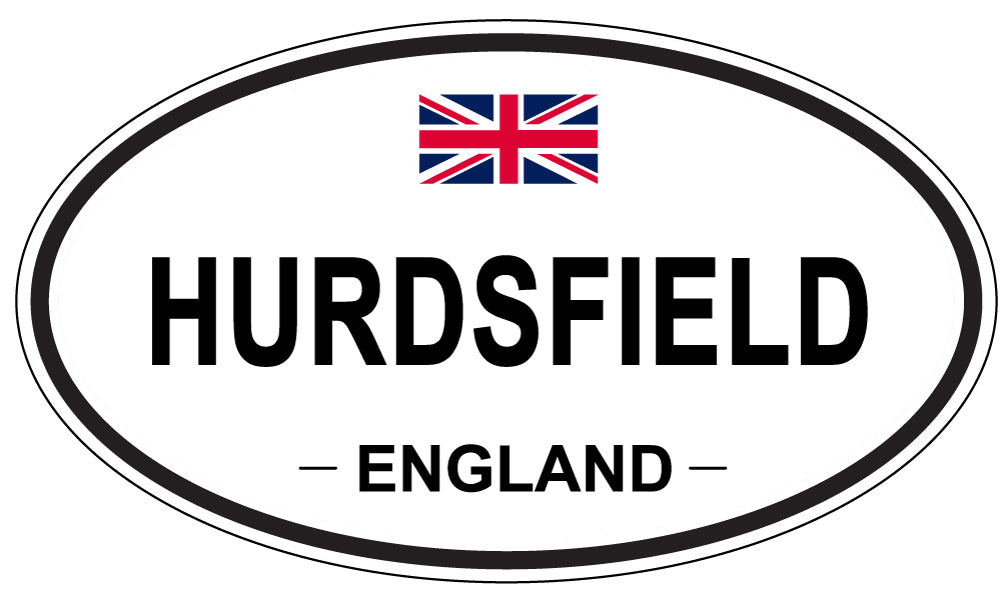 HURDSFIELD, England - Oval Magnet