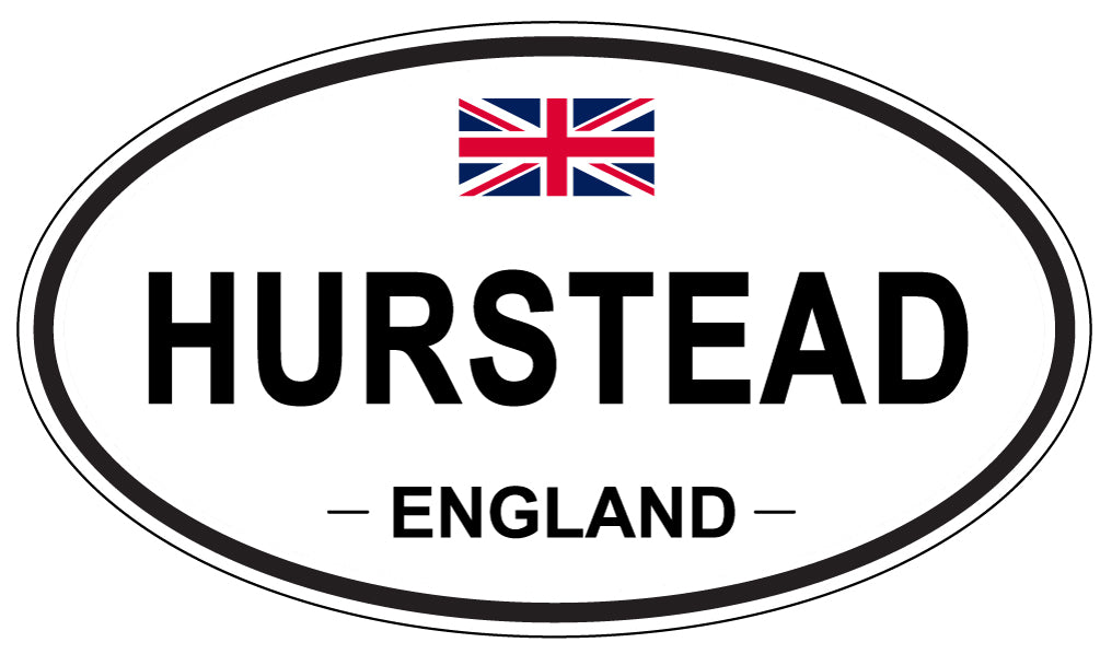 HURSTEAD, England - Oval Magnet