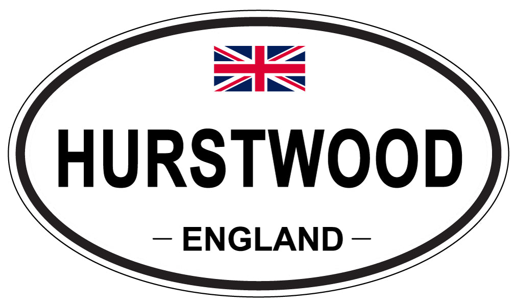 HURSTWOOD, England - Oval Magnet