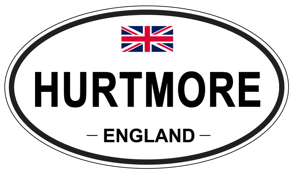 HURTMORE, England - Oval Magnet