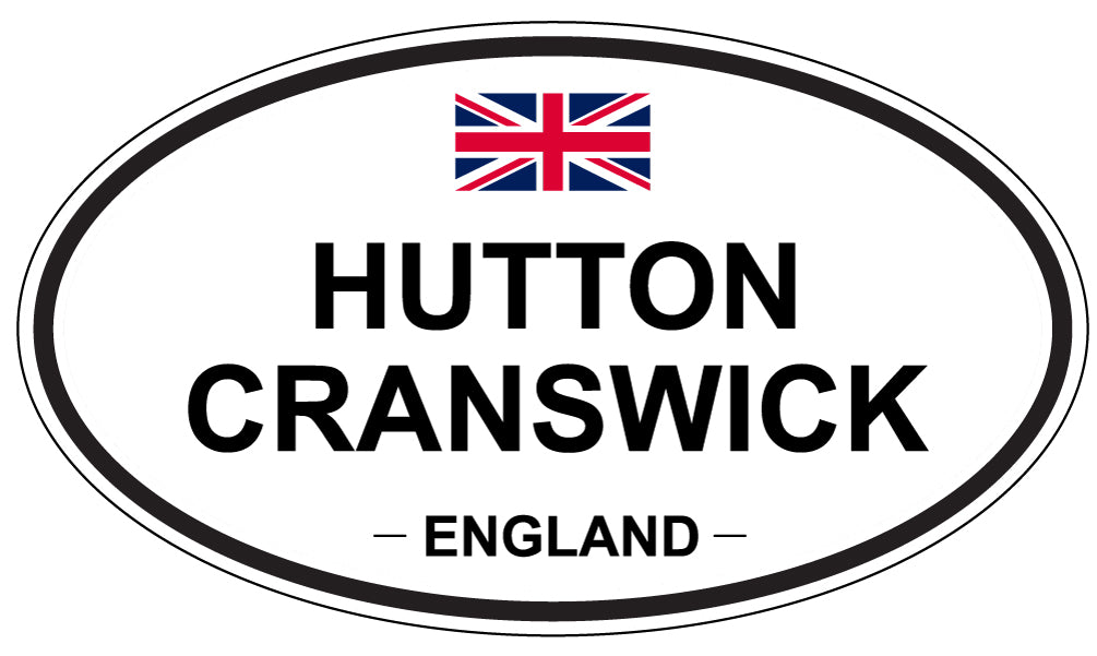 HUTTON CRANSWICK, England - Oval Magnet