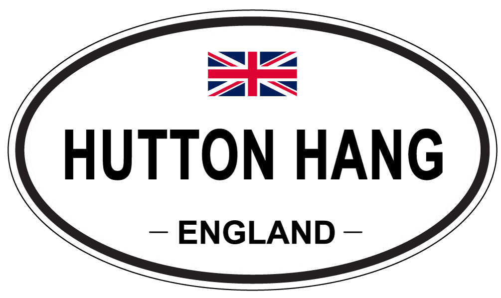 HUTTON HANG, England - Oval Magnet