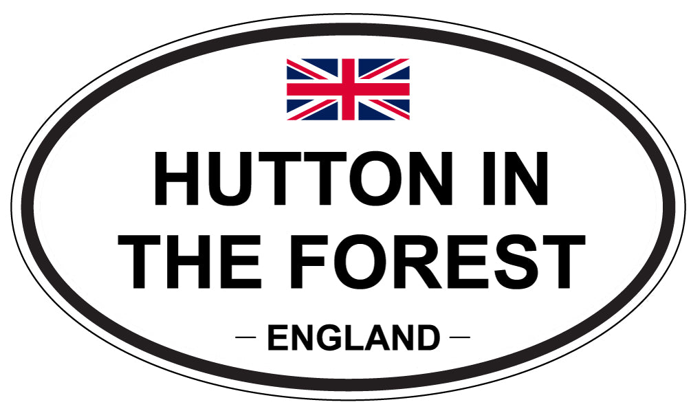 HUTTON IN THE FOREST, England - Oval Magnet