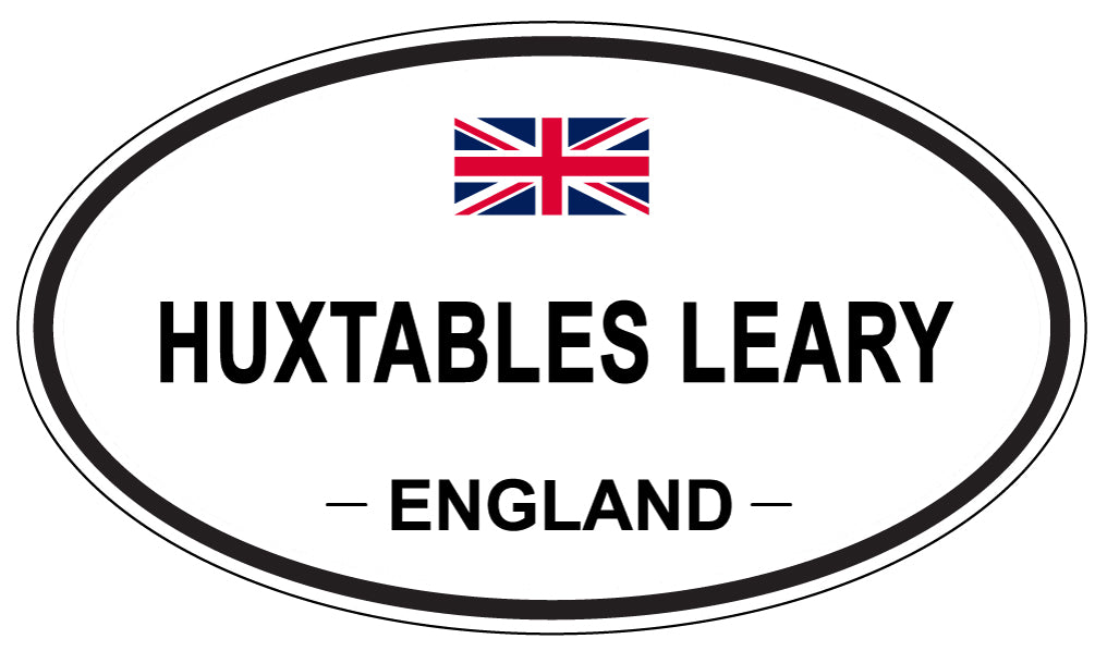 HUXTABLES LEARY, England - Oval Magnet