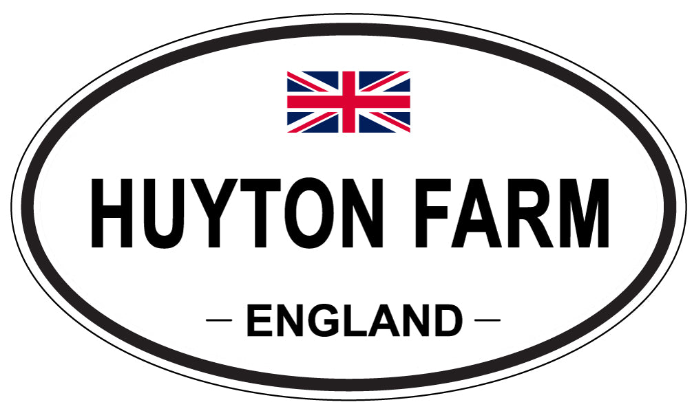 HUYTON FARM, England - Oval Magnet