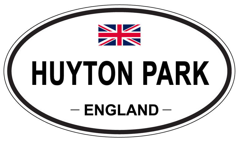 HUYTON PARK, England - Oval Magnet