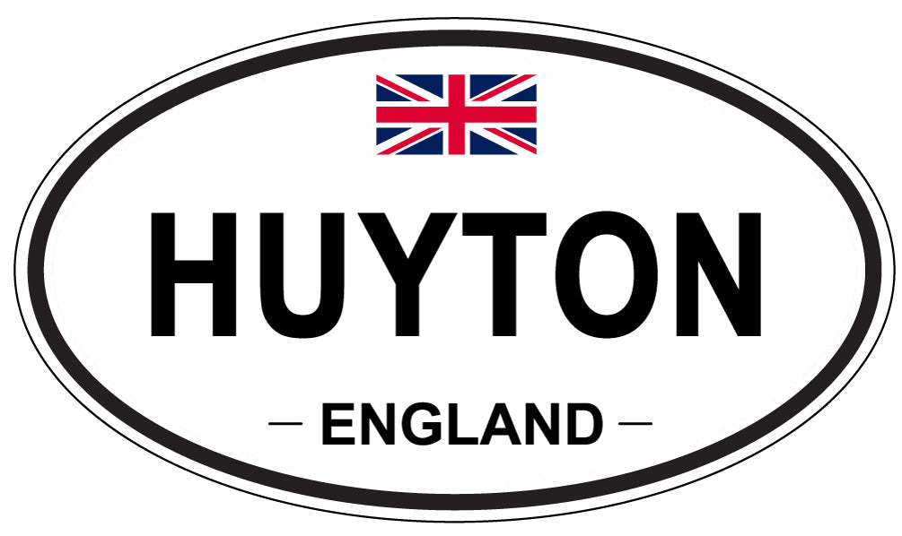 HUYTON, England - Oval Magnet