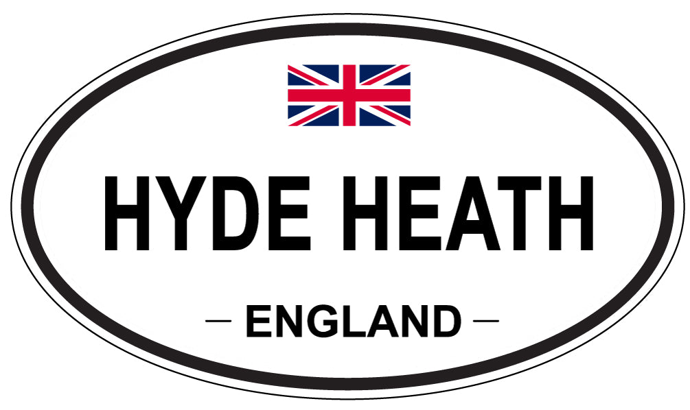 HYDE HEATH, England - Oval Magnet