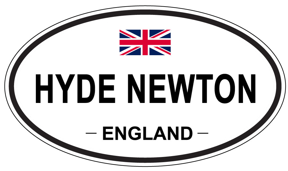 HYDE NEWTON, England - Oval Magnet