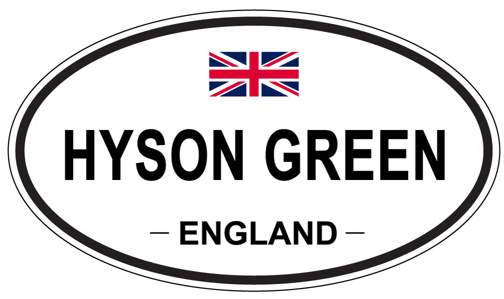 HYSON GREEN, England - Oval Magnet