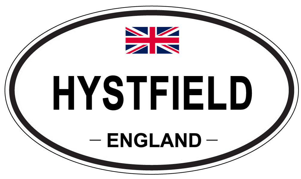 HYSTFIELD, England - Oval Magnet