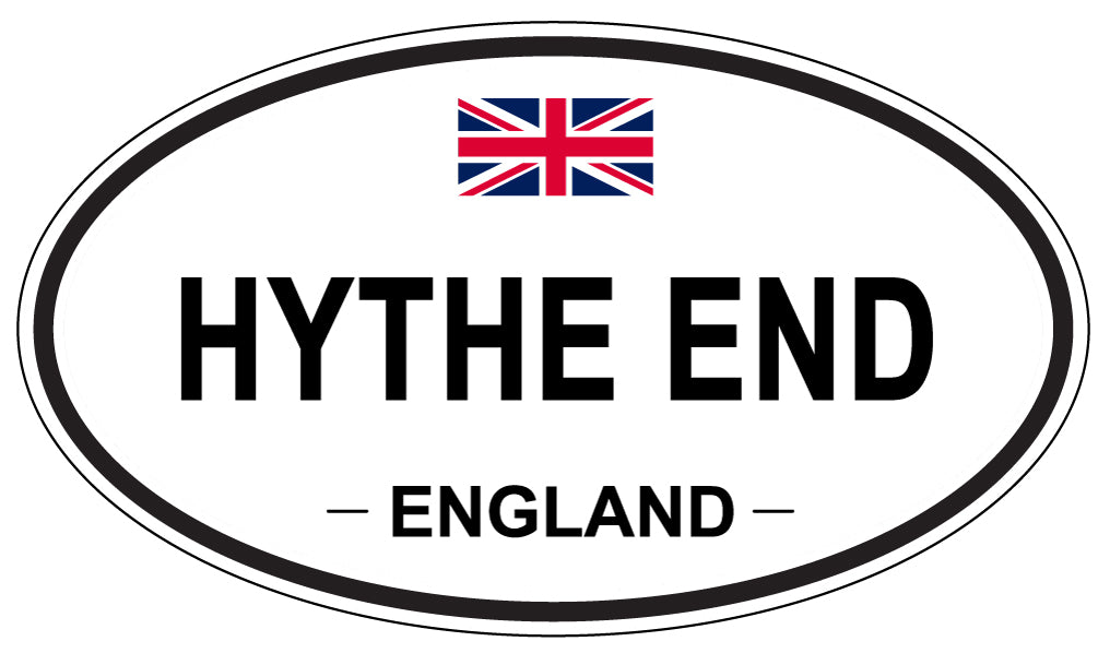 HYTHE END, England - Oval Magnet