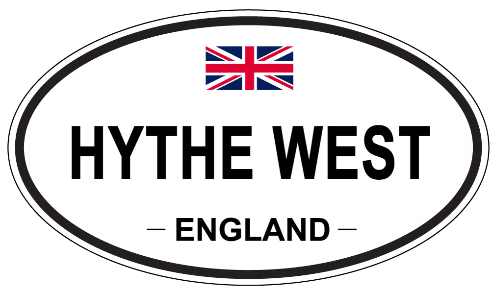 HYTHE WEST, England - Oval Magnet