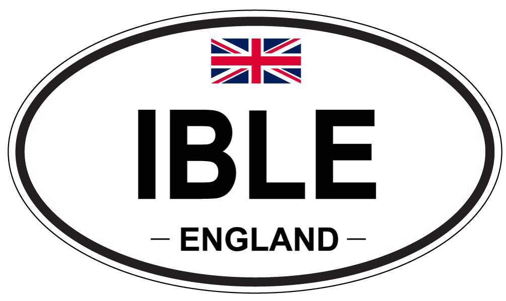 IBLE, England - Oval Magnet