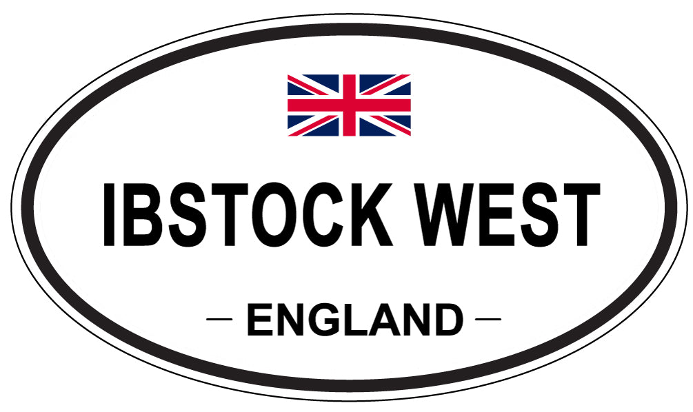 IBSTOCK WEST, England - Oval Magnet