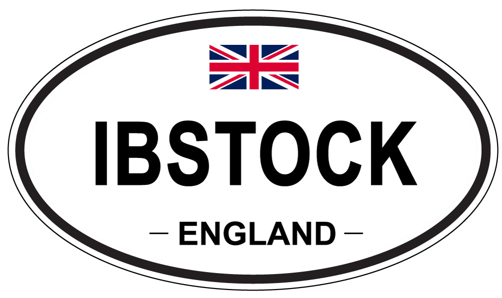 IBSTOCK, England - Oval Magnet