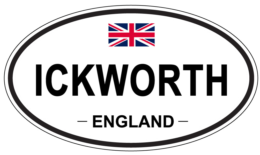 ICKWORTH, England - Oval Magnet