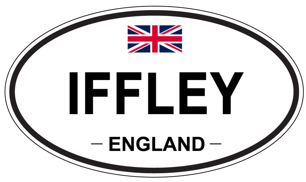 IFFLEY, England - Oval Magnet