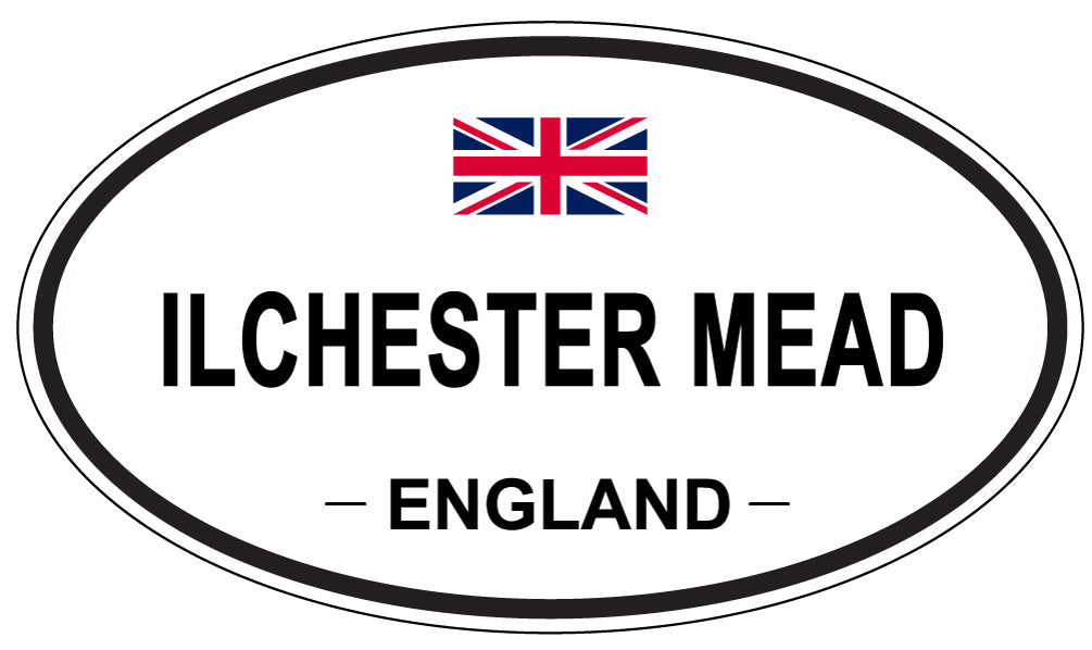 ILCHESTER MEAD, England - Oval Magnet