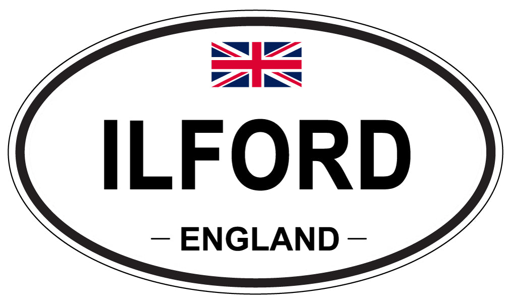 ILFORD, England - Oval Magnet