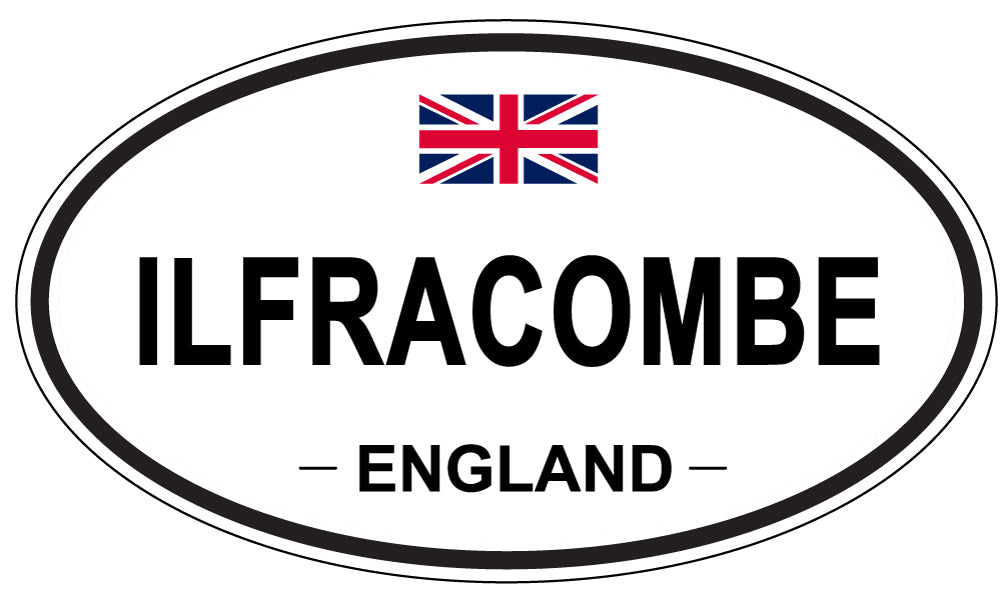 ILFRACOMBE, England - Oval Magnet