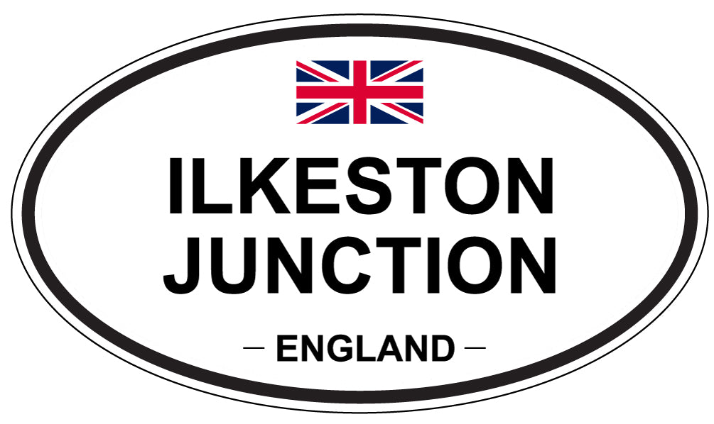 ILKESTON JUNCTION, England - Oval Magnet