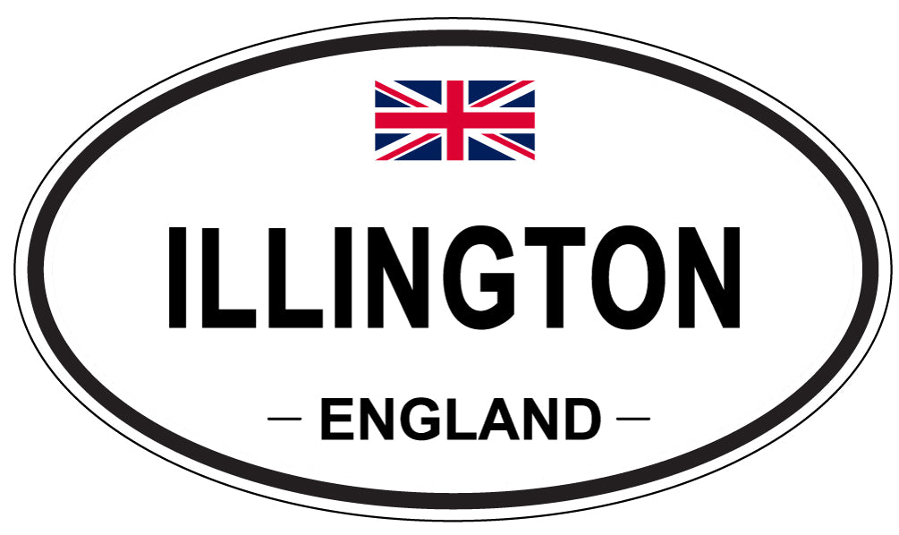 ILLINGTON, England - Oval Magnet